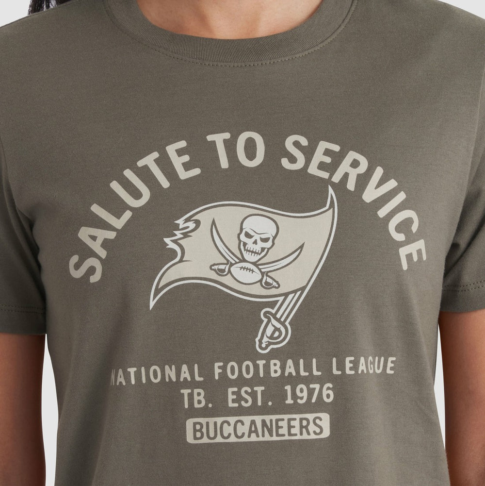 Tampa Bay Buccaneers Women's 2025 Salute to Service Sideline T-Shirt | NFL New
