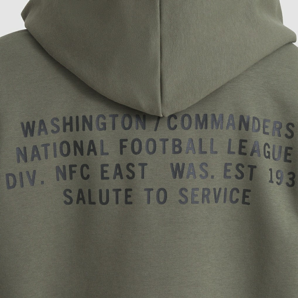 Washington Commanders Women's 2025 Salute to Service Sideline Standard Issue Dri-FIT Hoodie | NFL New