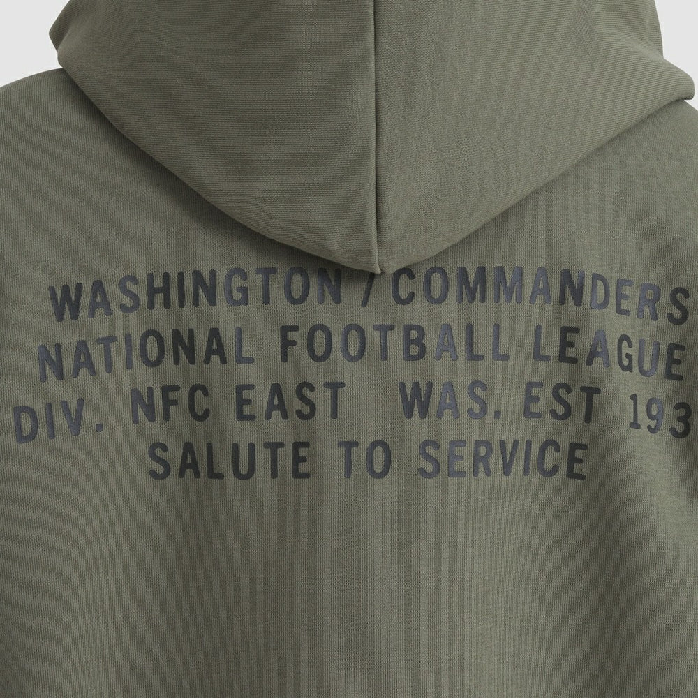 Washington Commanders Women's 2025 Salute to Service Sideline Standard Issue Dri-FIT Hoodie | NFL New