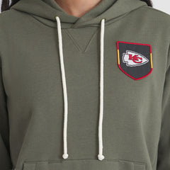 Kansas City Chiefs Women's 2025 Salute to Service Sideline Standard Issue Dri-FIT Hoodie | NFL New