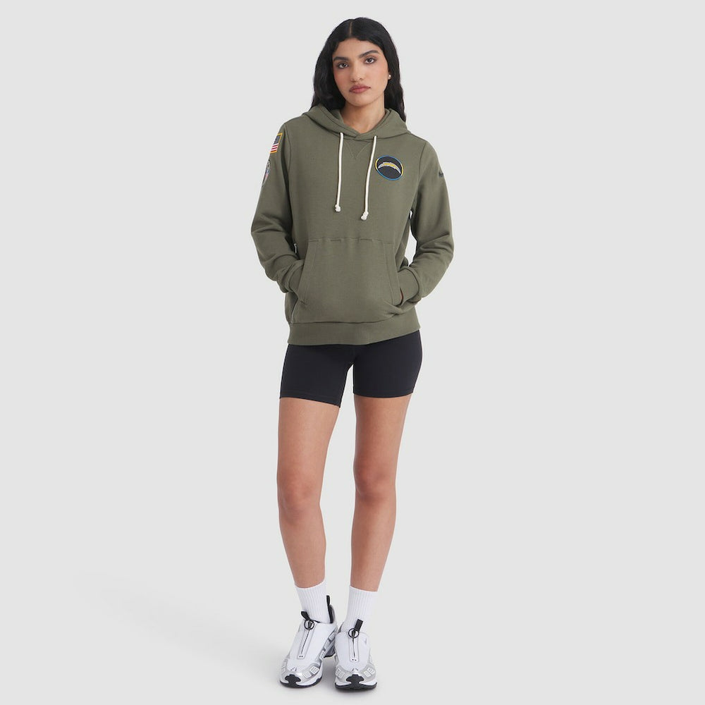 Los Angeles Chargers Women's 2025 Salute to Service Sideline Standard Issue Dri-FIT Hoodie | NFL On sale