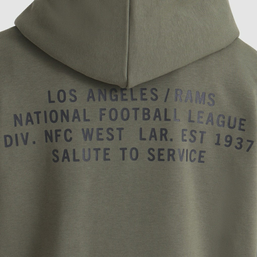 Los Angeles Rams Women's 2025 Salute to Service Sideline Standard Issue Dri-FIT Hoodie | NFL US