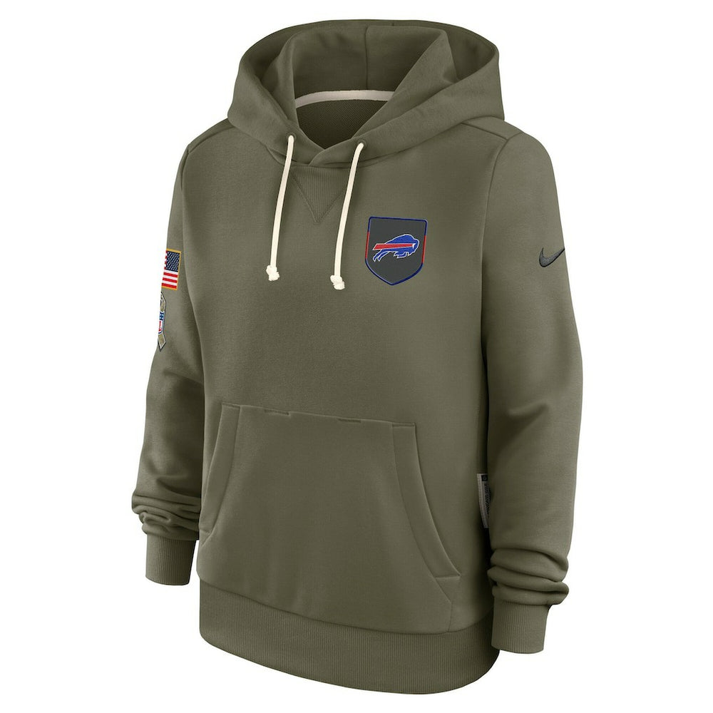 Buffalo Bills Women's 2025 Salute to Service Sideline Standard Issue Dri-FIT Hoodie | NFL New