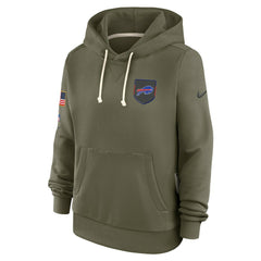 Buffalo Bills Women's 2025 Salute to Service Sideline Standard Issue Dri-FIT Hoodie | NFL New