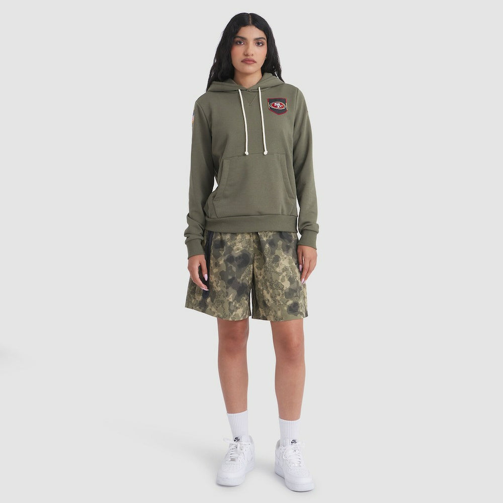 San Francisco 49ers Women's 2025 Salute to Service Sideline Standard Issue Dri-FIT Hoodie | NFL Near me