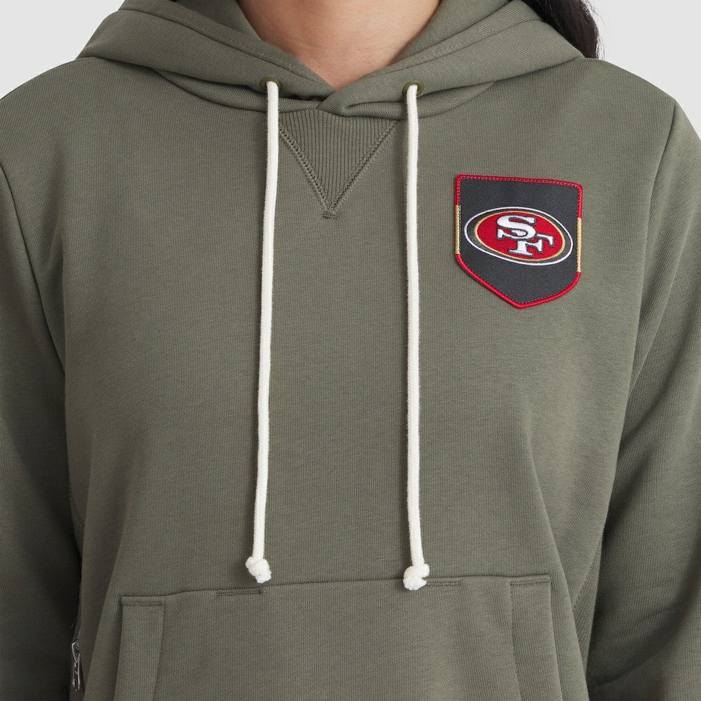 San Francisco 49ers Women's 2025 Salute to Service Sideline Standard Issue Dri-FIT Hoodie | NFL Near me