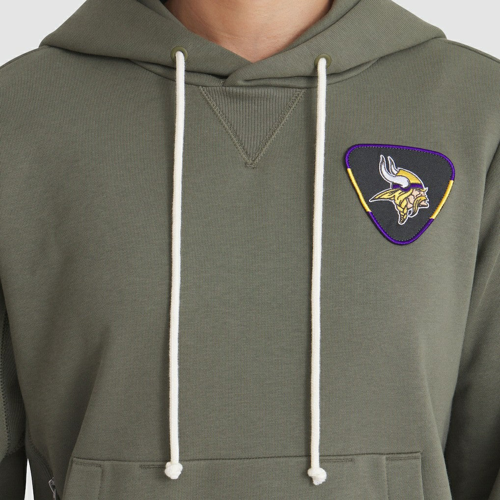 Minnesota Vikings Women's 2025 Salute to Service Sideline Standard Issue Dri-FIT Hoodie | NFL Hot