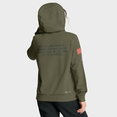 New England Patriots Women's 2025 Salute to Service Sideline Standard Issue Dri-FIT Hoodie | NFL US