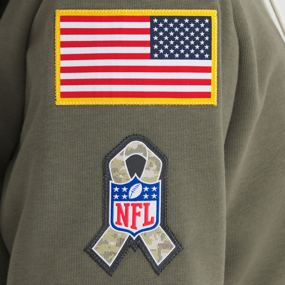 Cincinnati Bengals Women's 2025 Salute to Service Sideline Standard Issue Dri-FIT Hoodie | NFL Hot