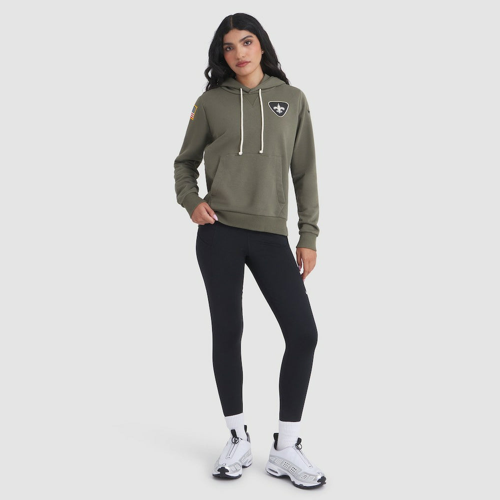 New Orleans Saints Women's 2025 Salute to Service Sideline Standard Issue Dri-FIT Hoodie | NFL Near me