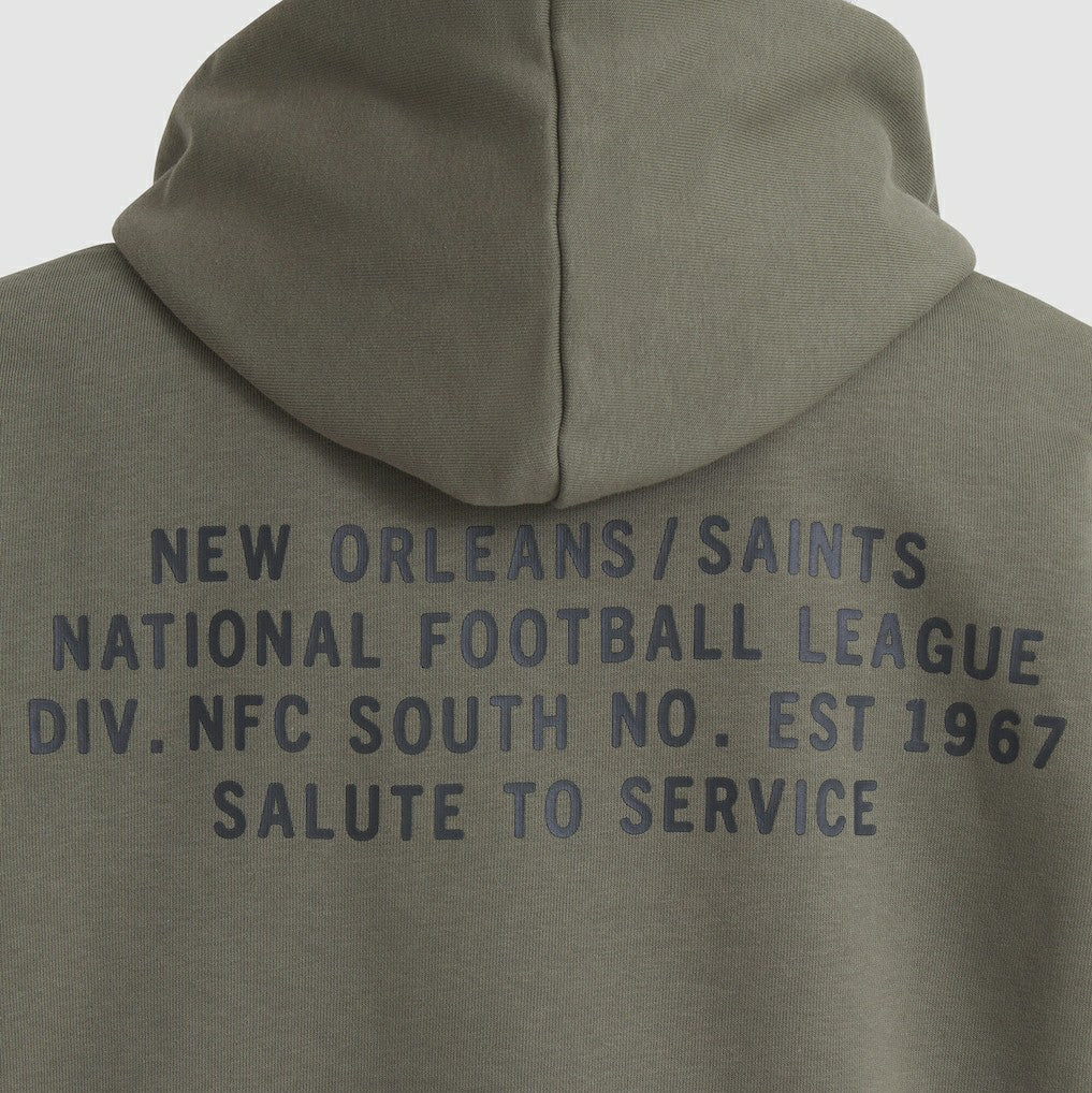 New Orleans Saints Women's 2025 Salute to Service Sideline Standard Issue Dri-FIT Hoodie | NFL Near me