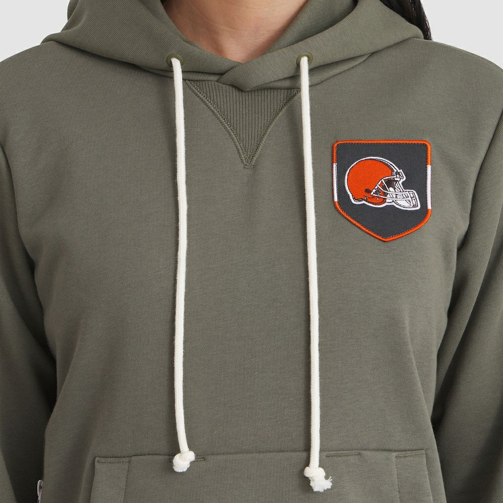 Cleveland Browns Women's 2025 Salute to Service Sideline Standard Issue Dri-FIT Hoodie | NFL On sale