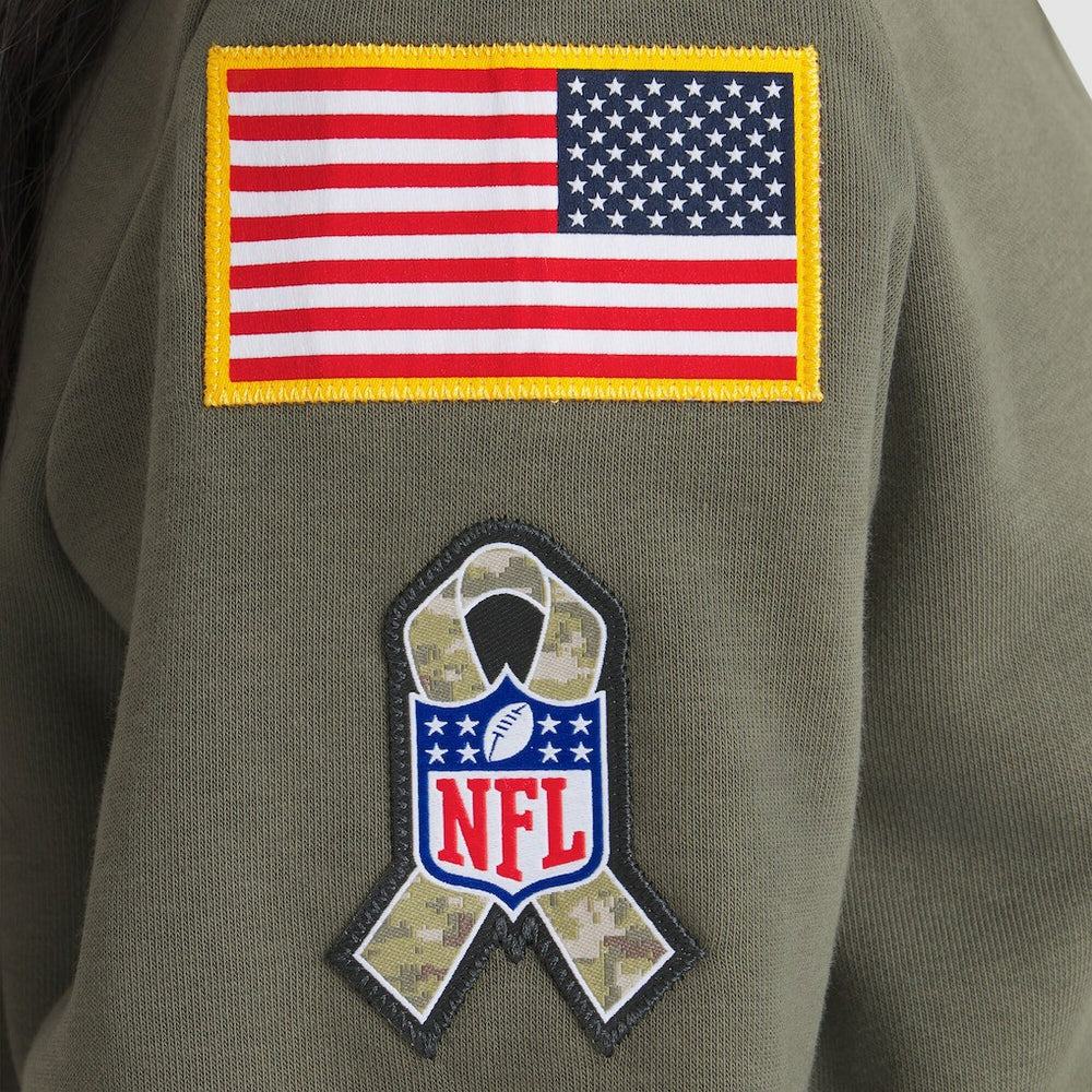 New York Giants Women's 2025 Salute to Service Sideline Standard Issue Dri-FIT Hoodie | NFL Online