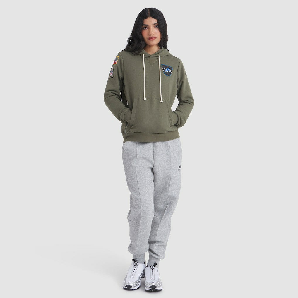 Detroit Lions Women's 2025 Salute to Service Sideline Standard Issue Dri-FIT Hoodie | NFL Sale