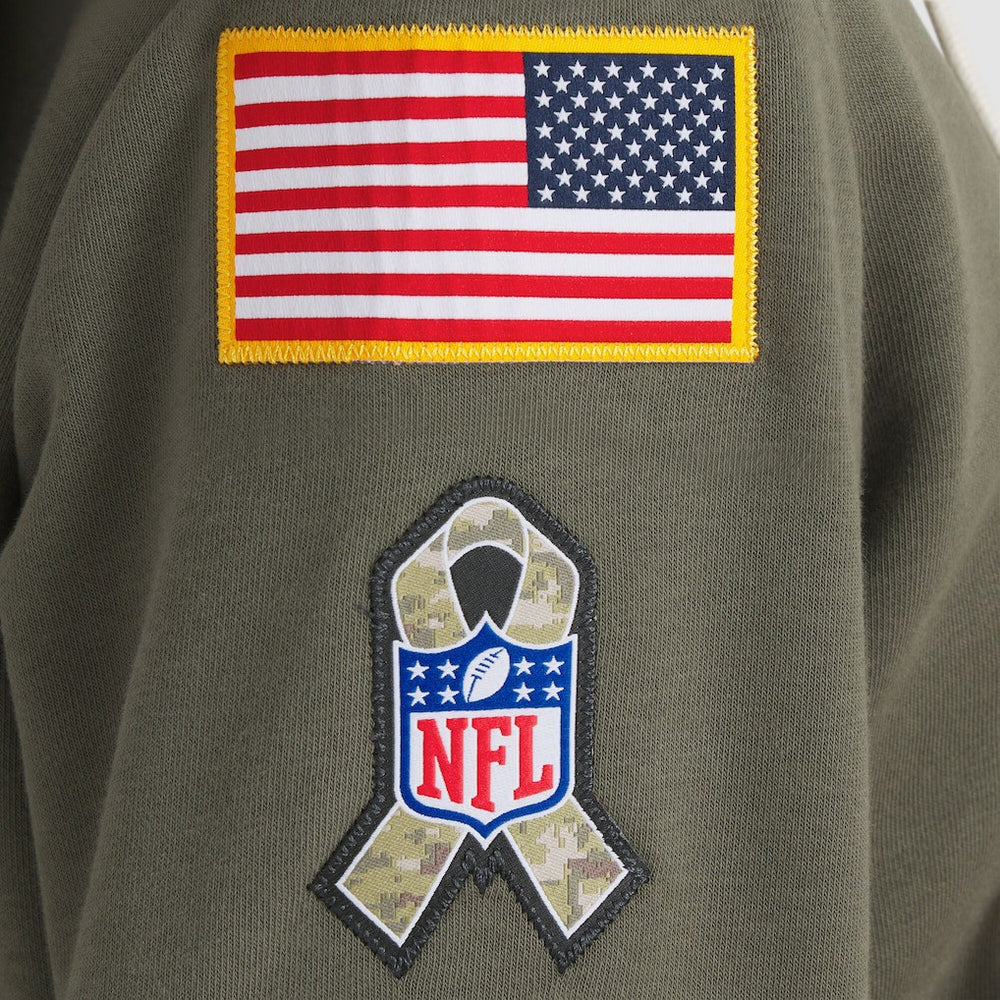 Detroit Lions Women's 2025 Salute to Service Sideline Standard Issue Dri-FIT Hoodie | NFL Sale