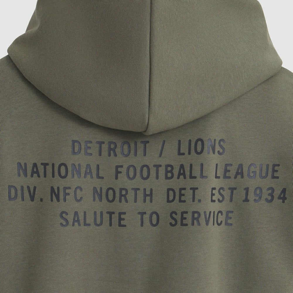 Detroit Lions Women's 2025 Salute to Service Sideline Standard Issue Dri-FIT Hoodie | NFL Sale