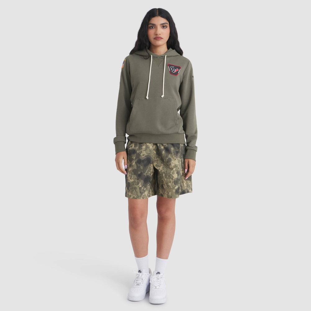 Houston Texans Women's 2025 Salute to Service Sideline Standard Issue Dri-FIT Hoodie | NFL On sale