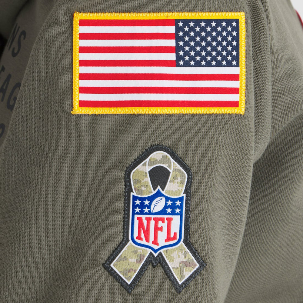Houston Texans Women's 2025 Salute to Service Sideline Standard Issue Dri-FIT Hoodie | NFL On sale