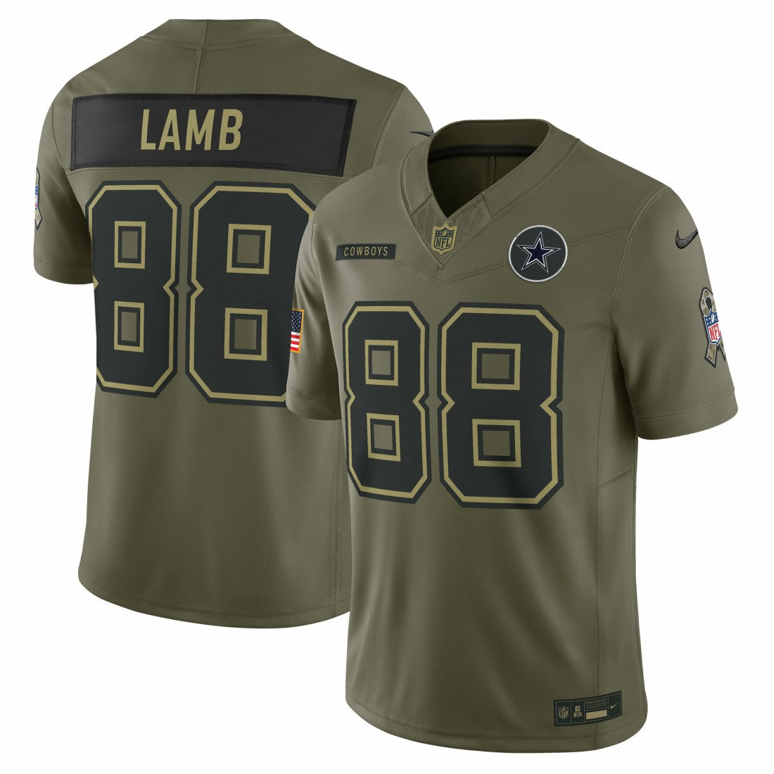 Dallas Cowboys CeeDee Lamb  2025 Salute to Service Limited Jersey | NFL US
