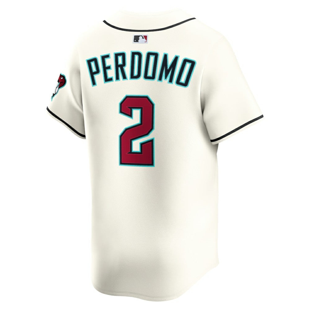 Geraldo Perdomo Arizona Diamondbacks Nike Home Limited Player Jersey - MLB Jerseys