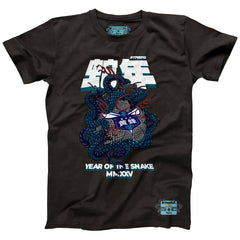 Heather Black Charlotte Hornets NBALab x Hyperfly Unisex Year of the Snake Lunar New Year Collection T-Shirt | NBA