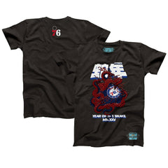 Heather Black Philadelphia 76ers NBALab x Hyperfly Unisex Year of the Snake Lunar New Year Collection T-Shirt | NBA