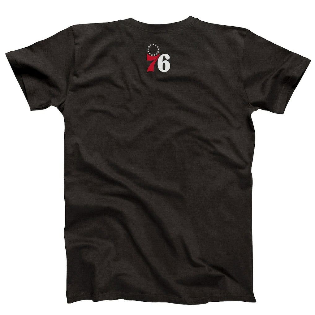 Heather Black Philadelphia 76ers NBALab x Hyperfly Unisex Year of the Snake Lunar New Year Collection T-Shirt | NBA