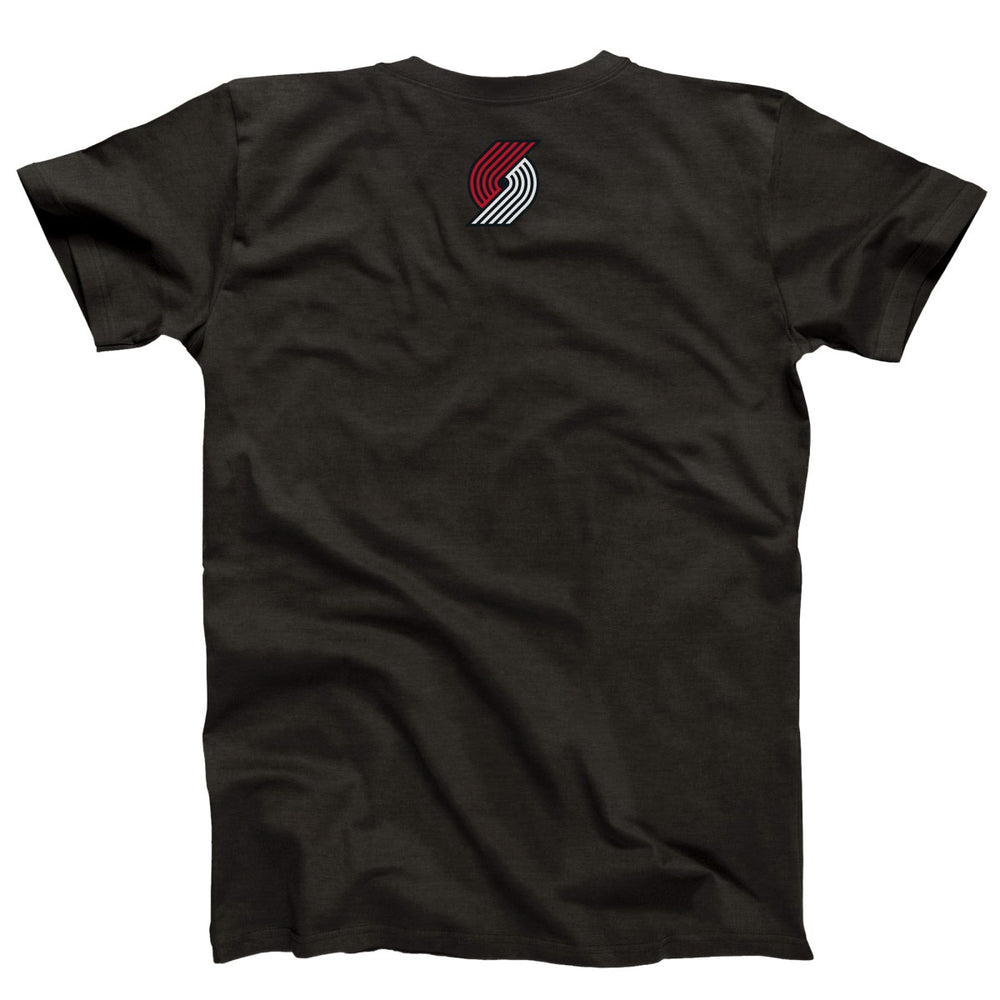 Heather Black Portland Trail Blazers NBALab x Hyperfly Unisex Year of the Snake Lunar New Year Collection T-Shirt | NBA