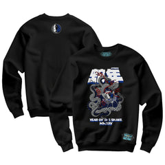 Black Dallas Mavericks NBALab x Hyperfly Unisex Year of the Snake Lunar New Year Collection Sweatshirt sale | NBA