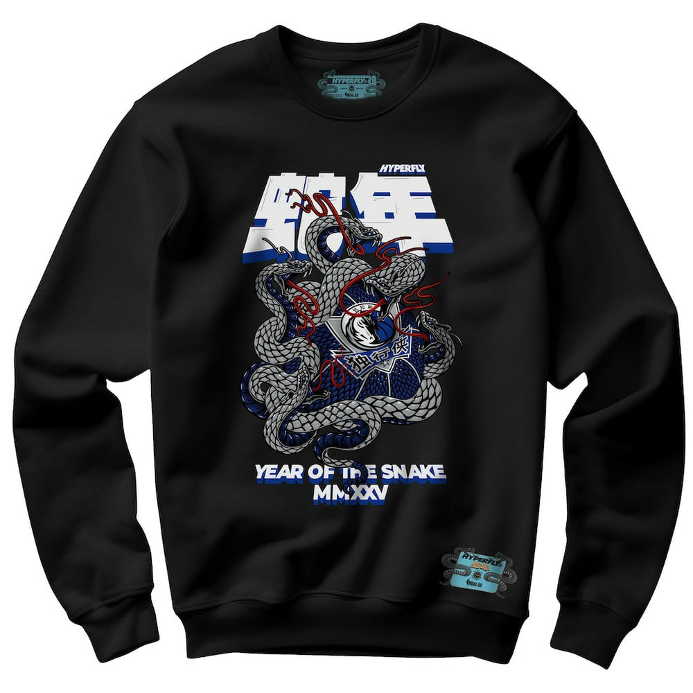 Black Dallas Mavericks NBALab x Hyperfly Unisex Year of the Snake Lunar New Year Collection Sweatshirt sale | NBA