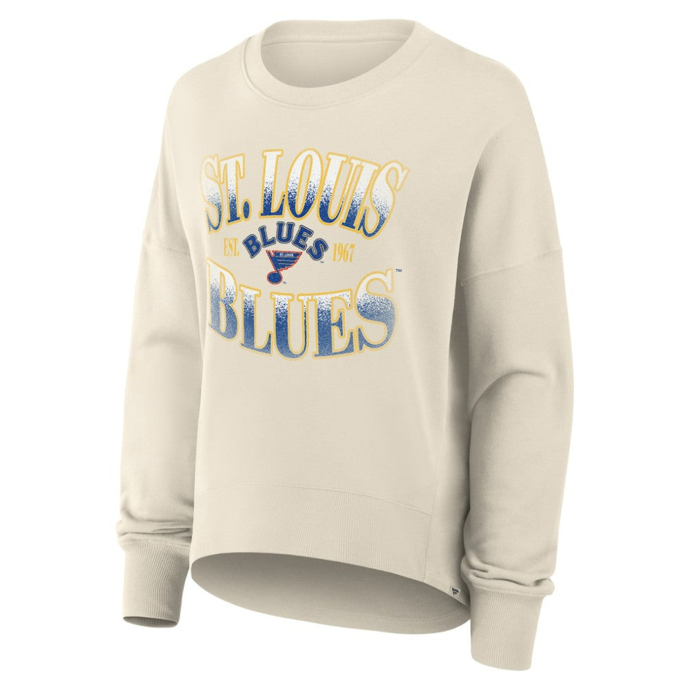 St. Louis Blues Fanatics Women's Oversized Vintage Slice Pullover Sweatshirt -  NHL Sweatshirts