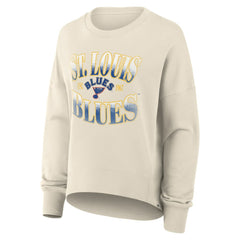 St. Louis Blues Fanatics Women's Oversized Vintage Slice Pullover Sweatshirt -  NHL Sweatshirts