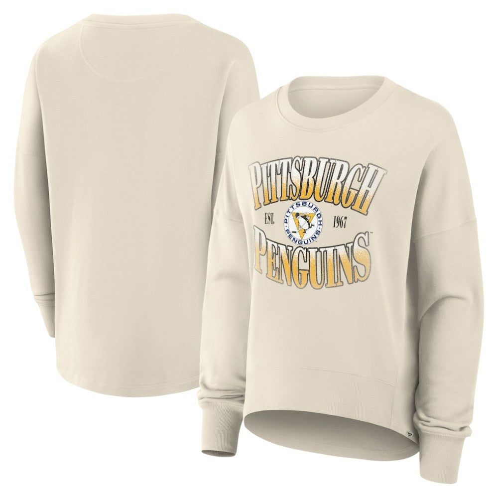 Pittsburgh Penguins Fanatics Women's Oversized Vintage Slice Pullover Sweatshirt -  NHL Sweatshirts