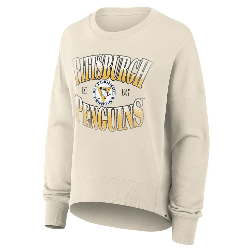 Pittsburgh Penguins Fanatics Women's Oversized Vintage Slice Pullover Sweatshirt -  NHL Sweatshirts