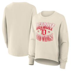 Detroit Red Wings Fanatics Women's Oversized Vintage Slice Pullover Sweatshirt -  NHL Sweatshirts