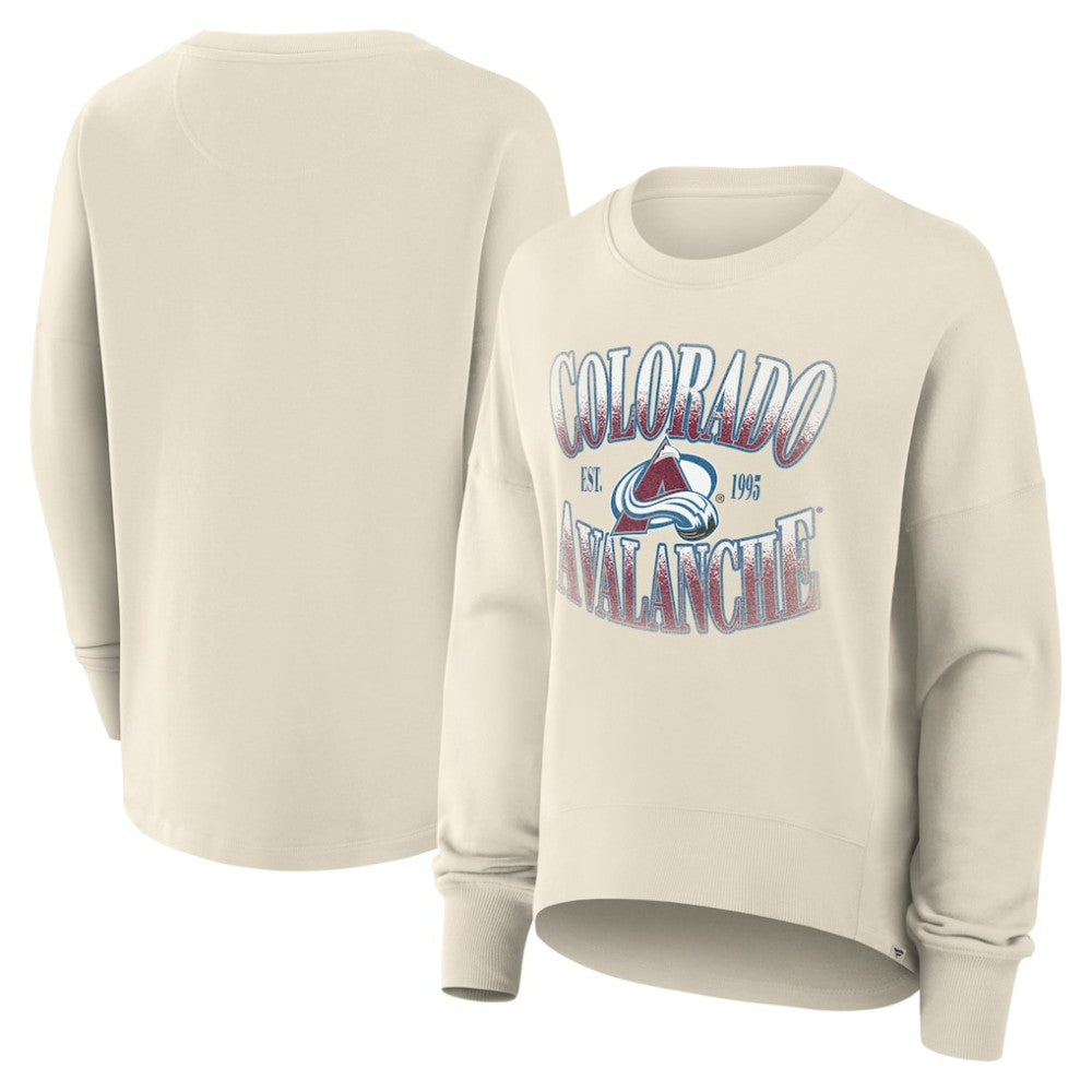Colorado Avalanche Fanatics Women's Oversized Slice Pullover Sweatshirt -  NHL Sweatshirts