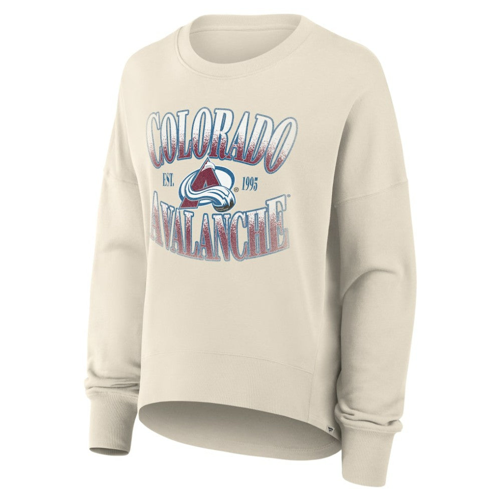 Colorado Avalanche Fanatics Women's Oversized Slice Pullover Sweatshirt -  NHL Sweatshirts