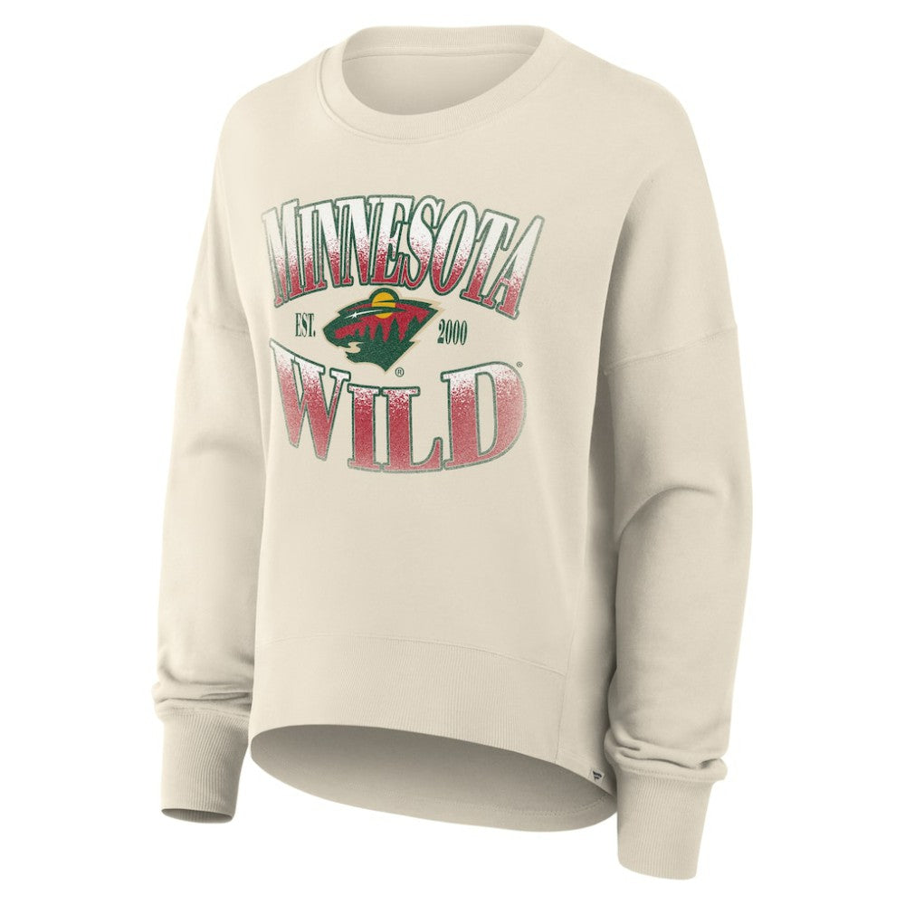 Minnesota Wild Fanatics Women's Oversized Slice Pullover Sweatshirt -  NHL Sweatshirts