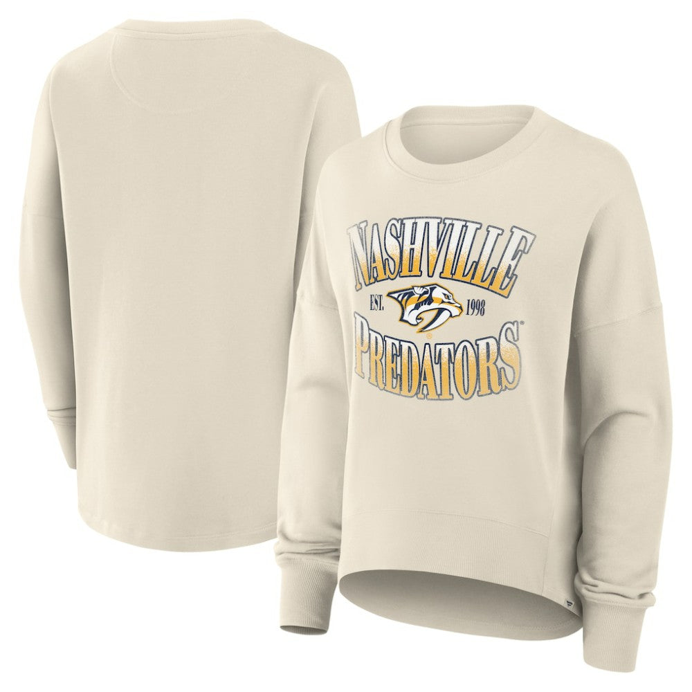 Nashville Predators Fanatics Women's Oversized Slice Pullover Sweatshirt -  NHL Sweatshirts