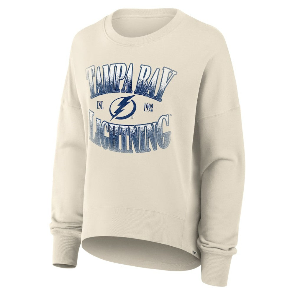 Tampa Bay Lightning Fanatics Women's Oversized Slice Pullover Sweatshirt -  NHL Sweatshirts