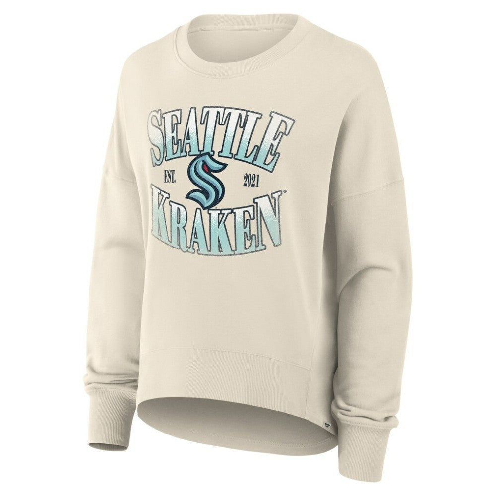 Seattle Kraken Fanatics Women's Oversized Slice Pullover Sweatshirt -  NHL Sweatshirts