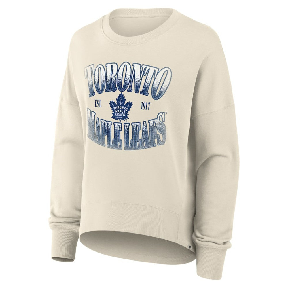 Toronto Maple Leafs Fanatics Women's Oversized Slice Pullover Sweatshirt -  NHL Sweatshirts