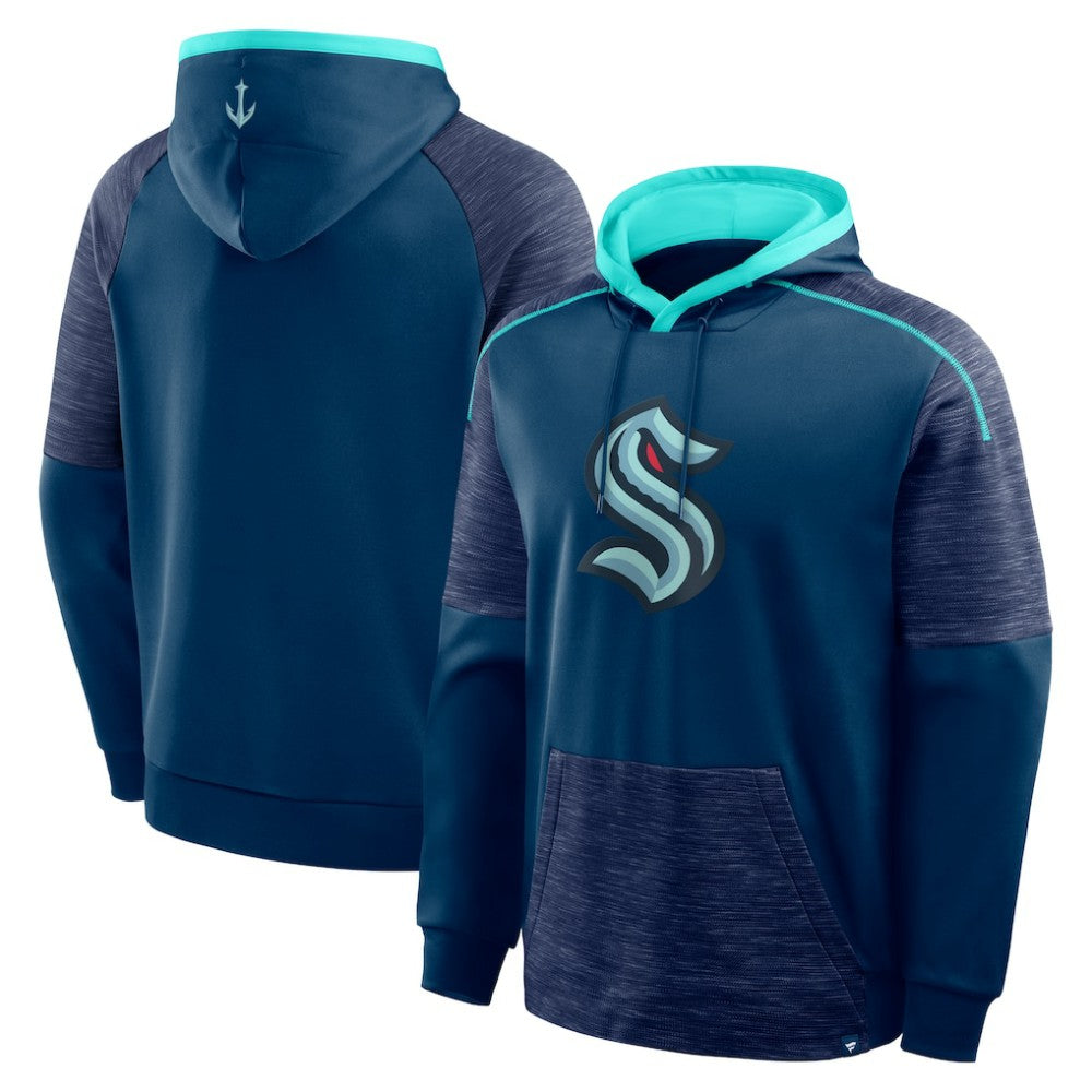 Seattle Kraken Fanatics Goaltender Defender Pullover Hoodie -  NHL Hoodies