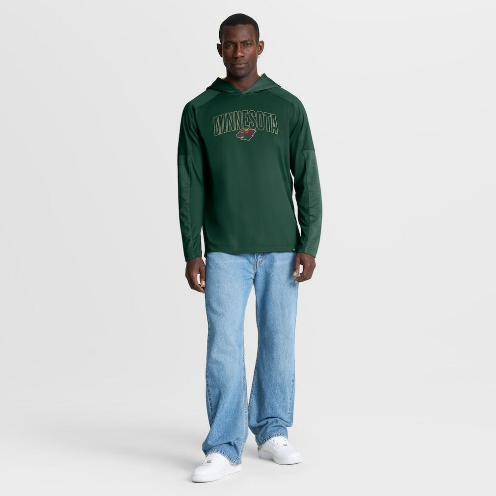 Minnesota Wild Fanatics Penalty Shot Long Sleeve Hoodie T-Shirt -  NHL T-shirts