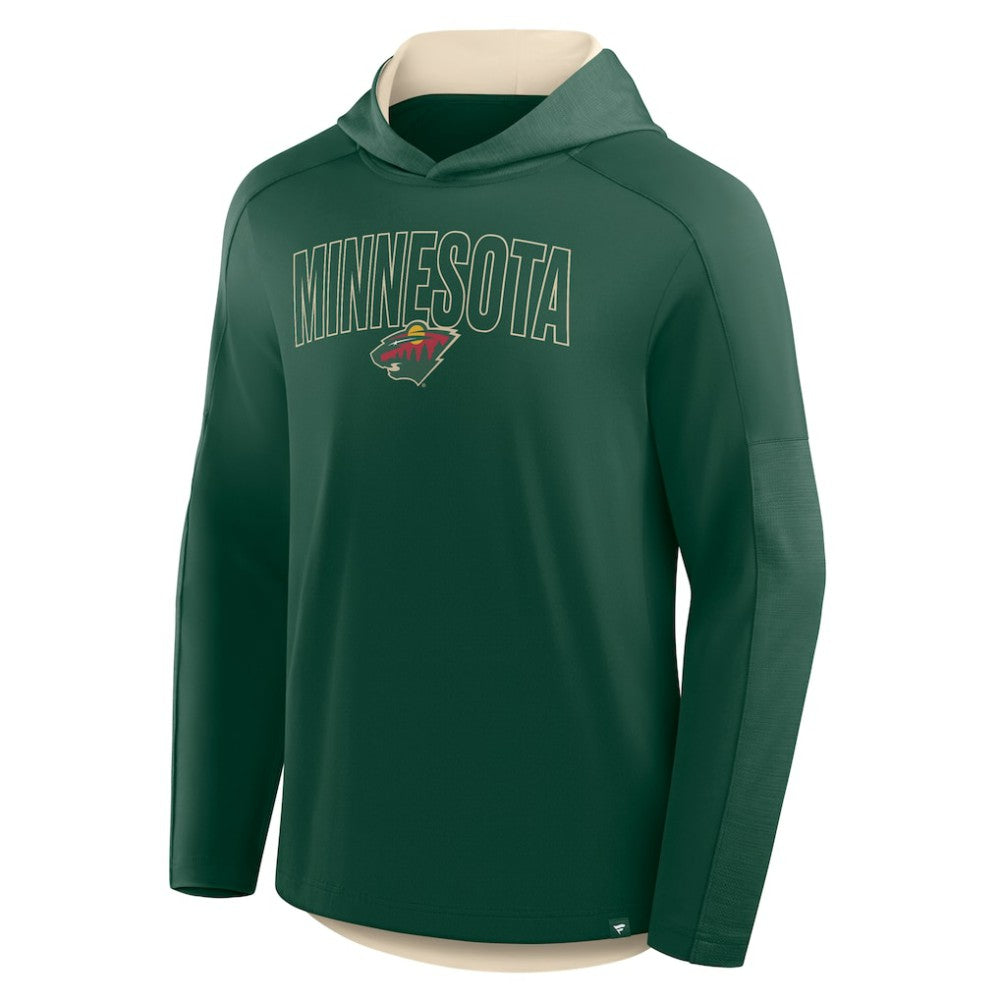 Minnesota Wild Fanatics Penalty Shot Long Sleeve Hoodie T-Shirt -  NHL T-shirts