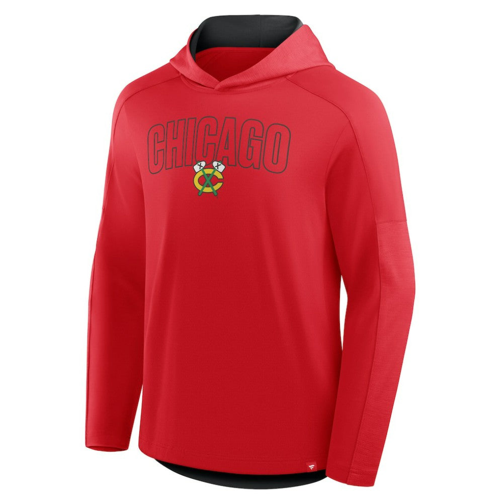 Chicago Blackhawks Fanatics Penalty Shot Long Sleeve Hoodie T-Shirt -  NHL T-shirts