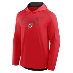 New Jersey Devils Fanatics Penalty Shot Long Sleeve Hoodie T-Shirt -  NHL T-shirts