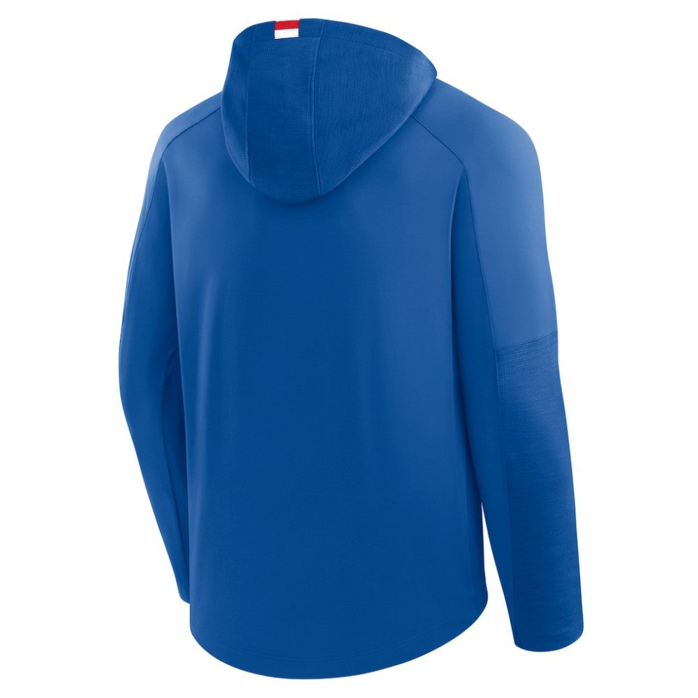 New York Rangers Fanatics Penalty Shot Long Sleeve Hoodie T-Shirt -  NHL T-shirts