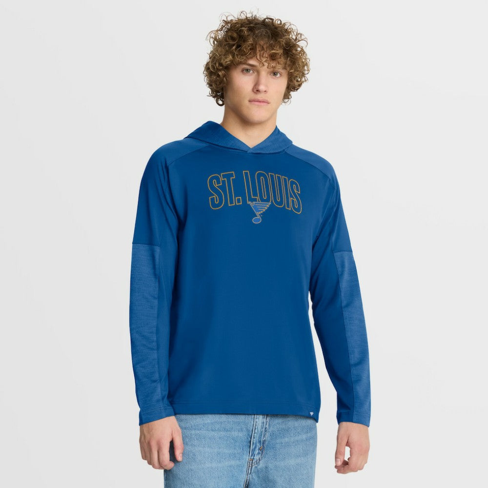 St. Louis Blues Fanatics Penalty Shot Long Sleeve Hoodie T-Shirt -  NHL T-shirts