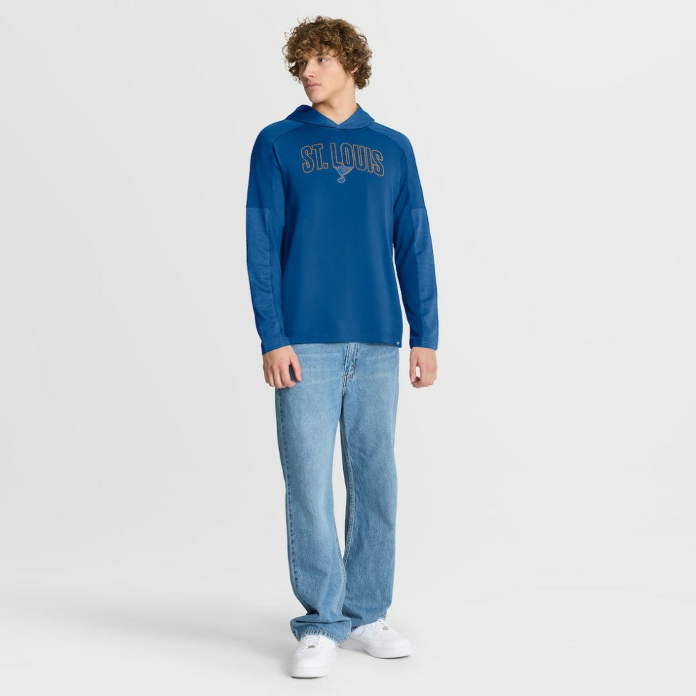 St. Louis Blues Fanatics Penalty Shot Long Sleeve Hoodie T-Shirt -  NHL T-shirts